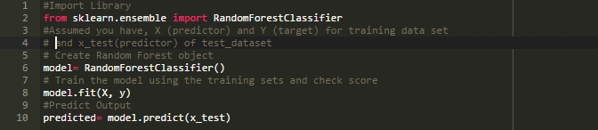 python决策树算法代码