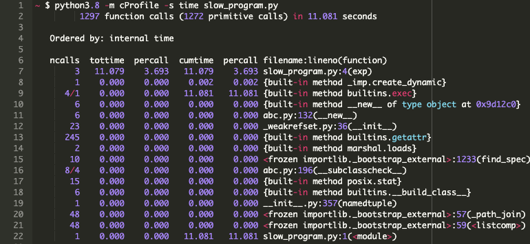 提升python 程序的运行速度